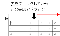 ワードの使い方 表の作成 罫線の線種 高さ 幅